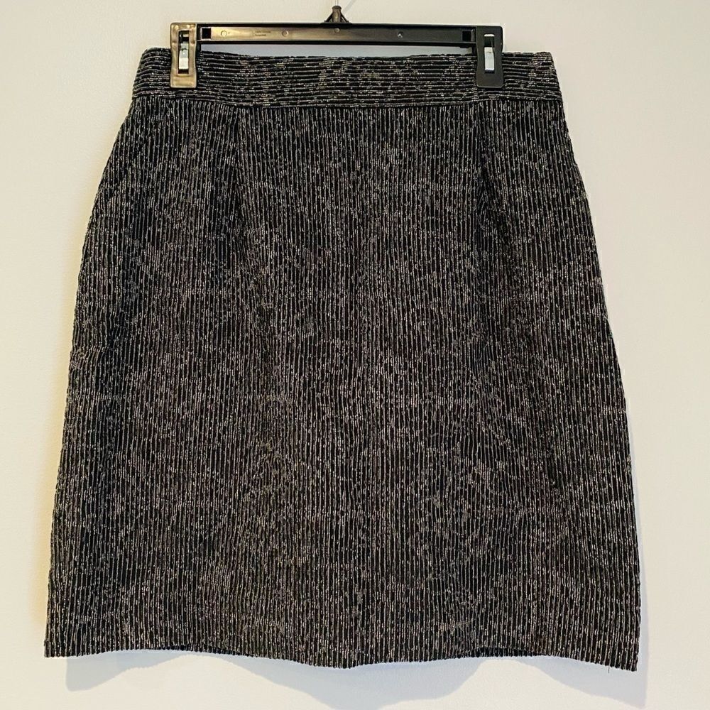 Classiques Entier Patterned Pencil Skirt w/Pockets
